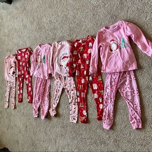 Girls 3T-4T Christmas Pajamas